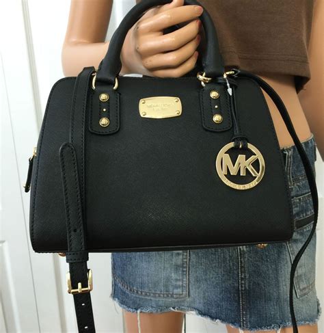 michael kors saffiano leather small satchel purse bag|Michael Kors saffiano jet set.